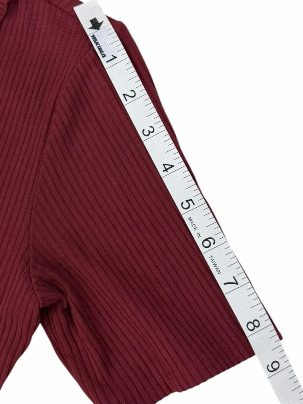 Reformation Wimbledon Knit Tennis Dress Garnet Red Size S